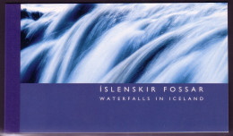 ISLAND MH 24 POSTFRISCH(MINT) WASSERFÄLLE - Booklets