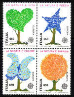 ITALIEN MI-NR. 1968-1971 POSTFRISCH(MINT) EUROPA 1986 NATUR- Und UMWELTSCHUTZ BAUM - 1986