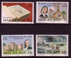 ISLE OF MAN MI-NR. 68-71 POSTFRISCH(MINT) WEIHNACHTEN 1975 - Noël