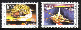 JUGOSLAWIEN MI-NR. 2156-2157 POSTFRISCH EUROPA 1986 NATUR- Und UMWELTSCHUTZ - 1986