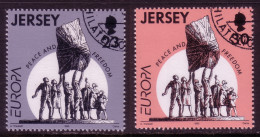 JERSEY MI-NR. 693-694 O EUROPA 1995 - FRIEDEN Und FREIHEIT - 1995