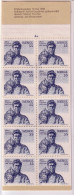 SCHWEDEN MH MIT 10 X 636-637 POSTFRISCH(MINT) 100 GEBURTSTAG ALBERT ENGSTRÖM - 1951-80