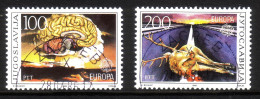 JUGOSLAWIEN MI-NR. 2156-2157 GESTEMPELT(USED) EUROPA 1986 NATUR- Und UMWELTSCHUTZ - 1986