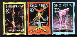 ALBANIEN MI-NR. 2866-2868 POSTFRISCH(MINT) EUROPA 2002 ZIRKUS JONGLEUR DRAHTSEILAKT - Zirkus