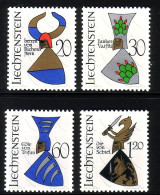 LIECHTENSTEIN MI-NR. 465-468 POSTFRISCH(MINT) WAPPEN (III) 1966 - Stamps