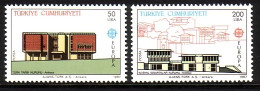 TÜRKEI MI-NR. 2777-2778 POSTFRISCH(MINT) EUROPA 1987 - MODERNE ARCHITEKTUR - 1987