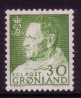 GRÖNLAND MI-NR. 71 POSTFRISCH(MINT) KÖNIG FREDERIK IX. - Unused Stamps
