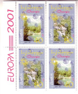 GEORGIEN MI-NR. 376-377 D POSTFRISCH(MINT) EUROPA 2001 WASSER - 2001