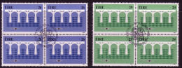 IRLAND MI-NR. 538-539 GESTEMPELT(USED) 4er BLOCK EUROPA 1984 BRÜCKE - 1984