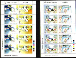 ZYPERN MI-NR. 695-698 POSTFRISCH(MINT) KLEINBOGENSATZ EUROPA 1988 TRANSPORTMITTEL FLAMINGO - 1988