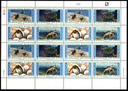 MARSHALL-INSELN MI-NR. 298-301 POSTFRISCH(MINT) KLEINBOGEN GEFÄRDETE TIERE SEESCHILDKRÖTEN - Tortues