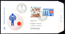 LUXEMBOURG MI-NR. 996-997 FDC KOMBIBRIEF RTL UND JAHR DES KINDES 1979 - FDC