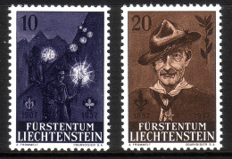 LIECHTENSTEIN MI-NR. 360-361 POSTFRISCH(MINT) 50 JAHRE PFADFINDERBEWEGUNG ROBERT BADEN-POWELL - Neufs