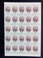 GRIECHENLAND MI-NR. 1159-1163 POSTFRISCH(MINT) BOGENTEIL NATIONALE WOHLTÄTER 1973 - Unused Stamps
