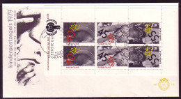 NIEDERLANDE BLOCK 20 FDC FÜR DAS KIND JAHR DES KINDES 1979 - Bloques