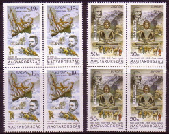 UNGARN MI-NR. 4287-4288 POSTFRISCH(MINT) 4er BLOCK EUROPA 1994 ENTDECKUNGEN SCHIFF JULIUS PAYER - 1994