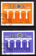 FINNLAND MI-NR. 944-945 GESTEMPELT(USED) EUROPA 1984 BRÜCKE - 1984