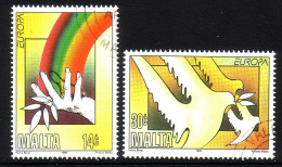 MALTA MI-NR. 954-955 O EUROPA 1995 - FRIEDEN Und FREIHEIT - 1995