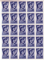 BULGARIEN MI-NR. 708 POSTFRISCH BOGENTEIL 75 JAHRE WELTPOSTVEREIN (UPU) - Unused Stamps