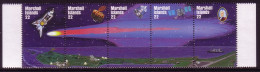 MARSHALL-INSELN MI-NR. 62-66 POSTFRISCH(MINT) STREIFEN HALLEYSCHER KOMET 1985 - Marshall Islands