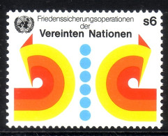 UNO WIEN MI-NR. 11 POSTFRISCH(MINT) FRIEDENSSICHERUNG DER UNO - Unused Stamps