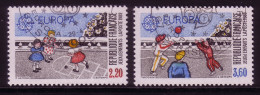 FRANKREICH MI-NR. 2716-2717 GESTEMPELT(USED) EUROPA 1989 KINDERSPIELE - 1989