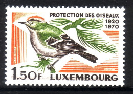 LUXEMBOURG MI-NR. 806 POSTFRISCH(MINT) VOGELSCHUTZ 1970 WINTERGOLDHÄHNCHEN - Neufs