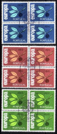 PORTUGAL MI-NR. 990-992 GESTEMPELT(USED) 4er BLOCK EUROPA 1965 ZWEIG - 1965