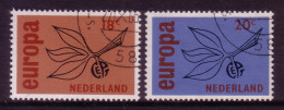 NIEDERLANDE MI-NR. 848-849 O EUROPA 1965 - ZWEIG - 1965