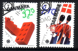 DÄNEMARK MI-NR. 950-951 GESTEMPELT(USED) EUROPA 1989 KINDERSPIELE - 1989