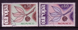 MONACO MI-NR. 810-811 GESTEMPELT(USED) EUROPA 1965 ZWEIG - 1965