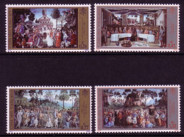 VATIKAN MI-NR. 1411-1414 POSTFRISCH RESTAURIERUNG SIXTINISCHE KAPELLE (III) 2002 - Nuovi