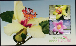 Norfolk Island 2017 Flowers M/S Mint Never Hinged - Norfolk Island