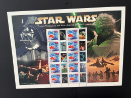 31-3-2024 (large) Australia -  Star Wars - SAGA Vehicles (large) Sheetlet 10 Mint Personalised Stamp - Blocks & Kleinbögen