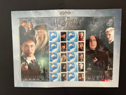 31-3-2024 (large) Australia -  Harry Potter - Half Blood Prince (large In Pack) Sheetlet 10 Mint Personalised Stamp - Presentation Packs