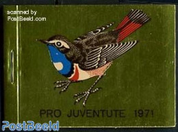 Switzerland 1971 Pro Juventute Booklet, Mint NH, Nature - Animals (others & Mixed) - Birds - Stamp Booklets - Neufs