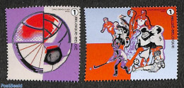 Belgium 2022 Sport 2v, Mint NH, Sport - Cycling - Football - Hockey - Sport (other And Mixed) - Neufs
