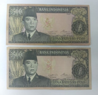 Indonesia 500 Rupiah 1960 P-87 Sukarno VF Condition - Indonesië