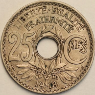 France - 25 Centimes 1918, KM# 867a (#4012) - 25 Centimes