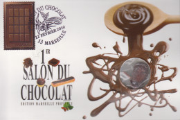 Carte  Maximum   FRANCE   1er   Salon  Du  Chocolat     MARSEILLE    2010 - 2010-2019
