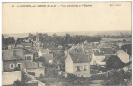 91   ST - MICHEL - SUR - ORGE  VUE  GENERALE  ET  L' EGLISE - Saint Michel Sur Orge