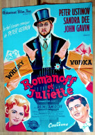 Affiche Ciné Orig ROMANOFF & JULIETTE (Peter USTINOV) 60X80cm 23x32" Litho Belinsky Sophie DEE 1961 - Affiches & Posters