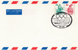 Leverkusen Philatelie 1976: Olympische Spiele Montreal, Ganzsache-Stempel - Lettres & Documents