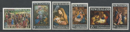 Zélande 1964 1969  N° 423 433 440 464 475 499 ** Neufs MNH Superbes C 2.40 € Noël Christmas Vierge, Enfant. Child - Ongebruikt