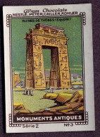 Nestlé - 2 - Monuments Antiques, Ancient Monuments - 3 - Thebes, Egypte, Egypt - Nestlé