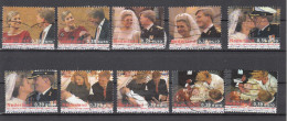 Nederland 2004 Nvph Nr 2272 - 2281 , Mi Nr 2216 - 2225, Koninklijke Familie III - Oblitérés