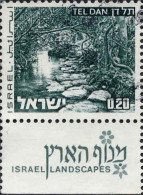Israel Poste Obl Yv: 532 Mi:598x Tel Dan (Beau Cachet Rond) - Usati (con Tab)
