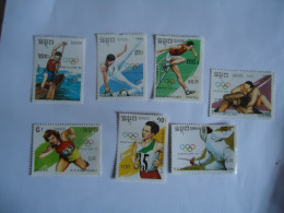 KAMPUCHEA   MNH  SET 7 OLYMPIC GAMES  BARCELONA   1992 - Zomer 1992: Barcelona