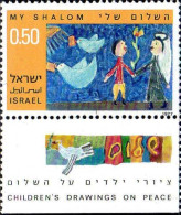 Israel Poste N** Yv: 631/633 Dessins D'enfants (Tabs) - Unused Stamps (with Tabs)