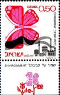 Israel Poste N** Yv: 591/593 Protection De L'environnement (Tabs) - Ongebruikt (met Tabs)